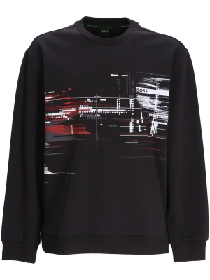 Abstract-print long-sleeve sweatshirt, BOSS Abstract-print long-sleeve sweatshirt
Abstract-print long-sleeve sweatshirt, BOSS Abstract-print long-sleeve sweatshirt