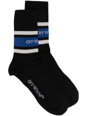 Logo-intarsia striped ribbed socks, Off-White Logo-intarsia striped ribbed socks
Logo-intarsia striped ribbed socks, Off-White Logo-intarsia striped ribbed socks