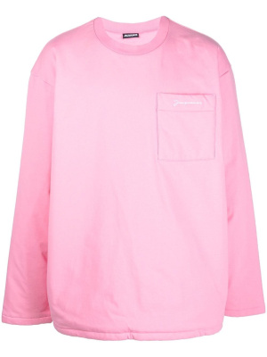 Bricciola padded long-sleeve sweatshirt, Jacquemus Bricciola padded long-sleeve sweatshirt
Bricciola padded long-sleeve sweatshirt, Jacquemus Bricciola padded long-sleeve sweatshirt