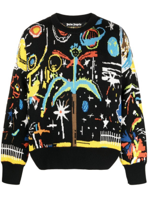 STARRY NIGHT JQRD SWEATER BLACK MULTICOL, Palm Angels STARRY NIGHT JQRD SWEATER BLACK MULTICOL
STARRY NIGHT JQRD SWEATER BLACK MULTICOL, Palm Angels STARRY NIGHT JQRD SWEATER BLACK MULTICOL