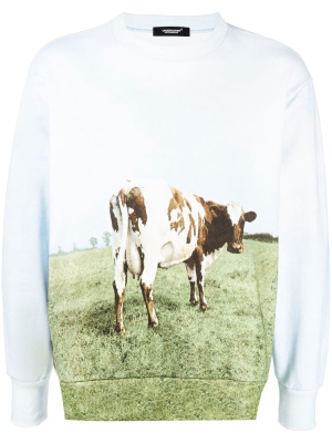 Photograph-print cotton sweatshirt, Undercover Photograph-print cotton sweatshirt
Photograph-print cotton sweatshirt, Undercover Photograph-print cotton sweatshirt
