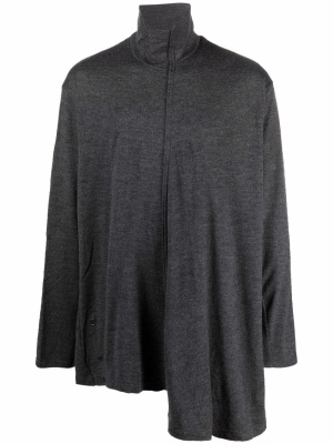 Asymmetric roll-neck wool jumper, Yohji Yamamoto Asymmetric roll-neck wool jumper
Asymmetric roll-neck wool jumper, Yohji Yamamoto Asymmetric roll-neck wool jumper