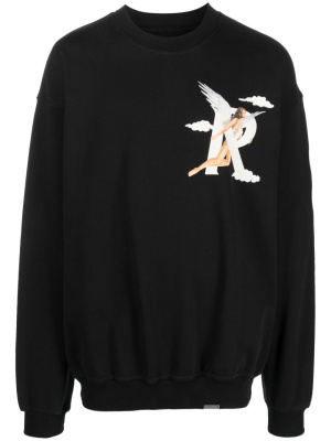 Graphic-print long-sleeve sweatshirt, Represent Graphic-print long-sleeve sweatshirt
Graphic-print long-sleeve sweatshirt, Represent Graphic-print long-sleeve sweatshirt