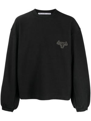Beefy graphic-print crew-neck sweatshirt, Alexander Wang Beefy graphic-print crew-neck sweatshirt
Beefy graphic-print crew-neck sweatshirt, Alexander Wang Beefy graphic-print crew-neck sweatshirt