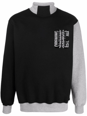 Logo-print colour-block sweatshirt, Opening Ceremony Logo-print colour-block sweatshirt
Logo-print colour-block sweatshirt, Opening Ceremony Logo-print colour-block sweatshirt