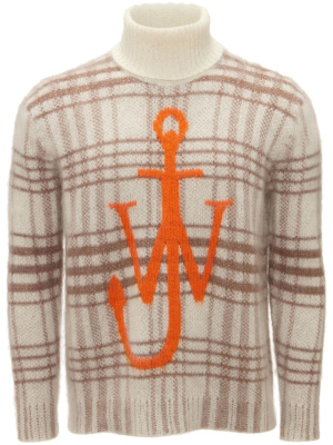 Logo-embroidered crew-neck jumper, JW Anderson Logo-embroidered crew-neck jumper
Logo-embroidered crew-neck jumper, JW Anderson Logo-embroidered crew-neck jumper