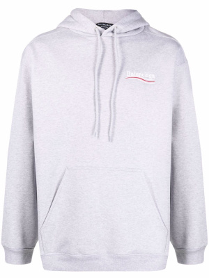 Embroidered-logo drawstring hoodie, Balenciaga Embroidered-logo drawstring hoodie
Embroidered-logo drawstring hoodie, Balenciaga Embroidered-logo drawstring hoodie