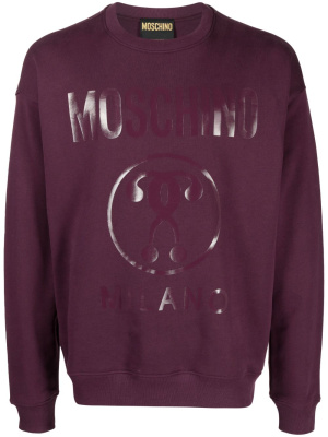 Logo-print organic cotton sweatshirt, Moschino Logo-print organic cotton sweatshirt
Logo-print organic cotton sweatshirt, Moschino Logo-print organic cotton sweatshirt