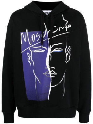 Logo illustration-print pullover hoodie, Moschino Logo illustration-print pullover hoodie
Logo illustration-print pullover hoodie, Moschino Logo illustration-print pullover hoodie