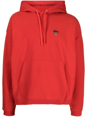 Embroidered-motif drawstring hoodie, Stüssy Embroidered-motif drawstring hoodie
Embroidered-motif drawstring hoodie, Stüssy Embroidered-motif drawstring hoodie