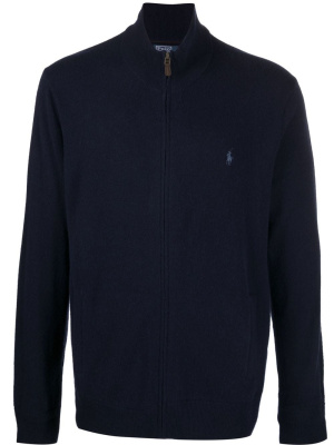 Embroidered-logo zip-up cardigan, Polo Ralph Lauren Embroidered-logo zip-up cardigan
Embroidered-logo zip-up cardigan, Polo Ralph Lauren Embroidered-logo zip-up cardigan