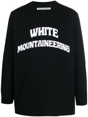 Logo-print cotton sweatshirt, White Mountaineering Logo-print cotton sweatshirt
Logo-print cotton sweatshirt, White Mountaineering Logo-print cotton sweatshirt