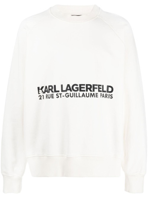 Logo-print organic cotton sweatshirt, Karl Lagerfeld Logo-print organic cotton sweatshirt
Logo-print organic cotton sweatshirt, Karl Lagerfeld Logo-print organic cotton sweatshirt