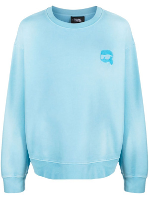 Ikonik 2.0 logo-embroidered sweatshirt, Karl Lagerfeld Ikonik 2.0 logo-embroidered sweatshirt
Ikonik 2.0 logo-embroidered sweatshirt, Karl Lagerfeld Ikonik 2.0 logo-embroidered sweatshirt