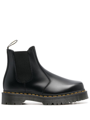 

Square-toe leather Chelsea boots, Dr. Martens Square-toe leather Chelsea boots