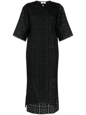 Broderie-anglaise organic cotton midi dress, GANNI Broderie-anglaise organic cotton midi dress
Broderie-anglaise organic cotton midi dress, GANNI Broderie-anglaise organic cotton midi dress