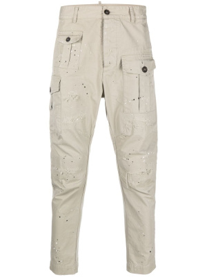 Paint splatter-print cargo trousers, Dsquared2 Paint splatter-print cargo trousers
Paint splatter-print cargo trousers, Dsquared2 Paint splatter-print cargo trousers