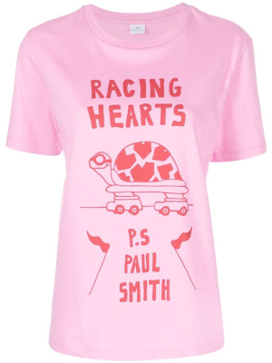 Graphic-print short-sleeve T-shirt, PS Paul Smith Graphic-print short-sleeve T-shirt
Graphic-print short-sleeve T-shirt, PS Paul Smith Graphic-print short-sleeve T-shirt