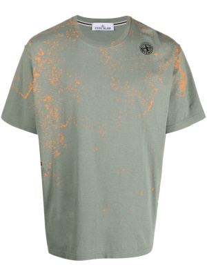 Paint splatter crew-neck T-shirt, Stone Island Paint splatter crew-neck T-shirt
Paint splatter crew-neck T-shirt, Stone Island Paint splatter crew-neck T-shirt