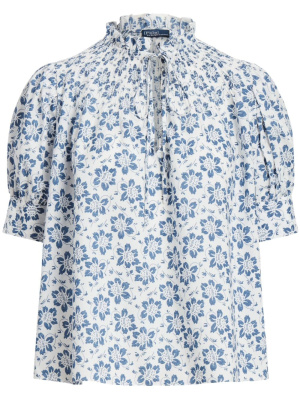 Floral-print frilled-collar blouse, Polo Ralph Lauren Floral-print frilled-collar blouse
Floral-print frilled-collar blouse, Polo Ralph Lauren Floral-print frilled-collar blouse