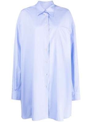 Spread-collar long cotton shirt, Maison Margiela Spread-collar long cotton shirt
Spread-collar long cotton shirt, Maison Margiela Spread-collar long cotton shirt