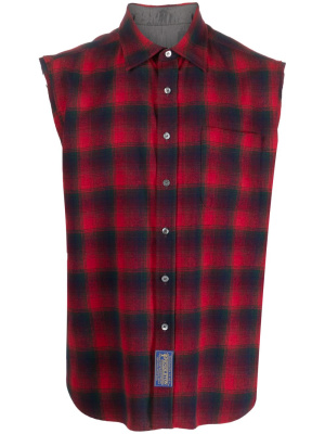 Pendleton plaid check-print sleeveless shirt, Maison Margiela Pendleton plaid check-print sleeveless shirt
Pendleton plaid check-print sleeveless shirt, Maison Margiela Pendleton plaid check-print sleeveless shirt