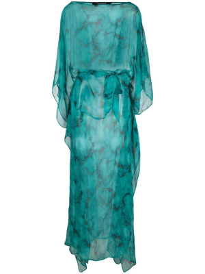 Draped marbled-pattern maxi dress, Roberto Cavalli Draped marbled-pattern maxi dress
Draped marbled-pattern maxi dress, Roberto Cavalli Draped marbled-pattern maxi dress