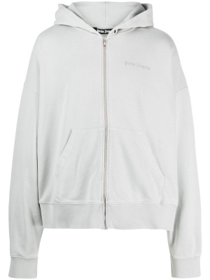 Reverse logo-print zip-up hoodie, Palm Angels Reverse logo-print zip-up hoodie
Reverse logo-print zip-up hoodie, Palm Angels Reverse logo-print zip-up hoodie
