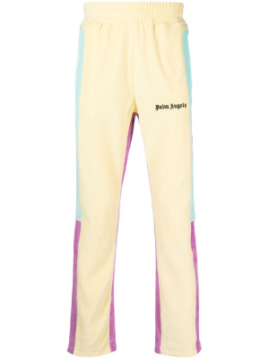 Logo-print colour-block track pants, Palm Angels Logo-print colour-block track pants
Logo-print colour-block track pants, Palm Angels Logo-print colour-block track pants