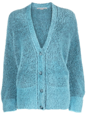 Brushed-effect button-up cashmere, Stella McCartney Brushed-effect button-up cashmere
Brushed-effect button-up cashmere, Stella McCartney Brushed-effect button-up cashmere