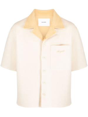 Logo-embroidered knitted shirt, Axel Arigato Logo-embroidered knitted shirt
Logo-embroidered knitted shirt, Axel Arigato Logo-embroidered knitted shirt