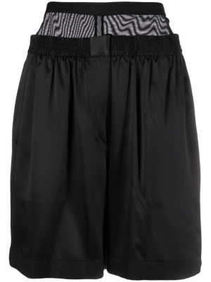 Layered silk-charmeuse boxer shorts, Alexander Wang Layered silk-charmeuse boxer shorts
Layered silk-charmeuse boxer shorts, Alexander Wang Layered silk-charmeuse boxer shorts