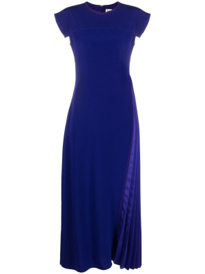 Pleat-detail cap-sleeve midi dress, Victoria Beckham Pleat-detail cap-sleeve midi dress
Pleat-detail cap-sleeve midi dress, Victoria Beckham Pleat-detail cap-sleeve midi dress