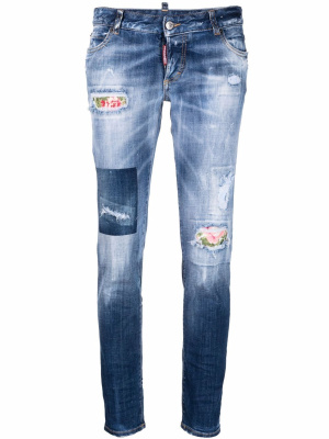 

Jennifer low-rise skinny jeans, Dsquared2 Jennifer low-rise skinny jeans