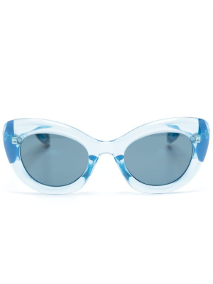 The Curve cat-eye sunglasses, Alexander McQueen Eyewear The Curve cat-eye sunglasses
The Curve cat-eye sunglasses, Alexander McQueen Eyewear The Curve cat-eye sunglasses