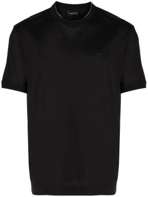 Short-sleeve lyocell-blend T-shirt, Emporio Armani Short-sleeve lyocell-blend T-shirt
Short-sleeve lyocell-blend T-shirt, Emporio Armani Short-sleeve lyocell-blend T-shirt