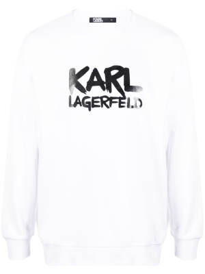 Logo-stamp long-sleeve sweatshirt, Karl Lagerfeld Logo-stamp long-sleeve sweatshirt
Logo-stamp long-sleeve sweatshirt, Karl Lagerfeld Logo-stamp long-sleeve sweatshirt