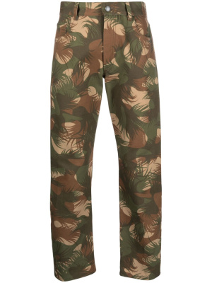 Graphic-print cotton cropped trousers, Moschino Graphic-print cotton cropped trousers
Graphic-print cotton cropped trousers, Moschino Graphic-print cotton cropped trousers