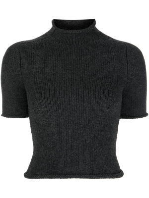 COMPACT KNIT TEE WITH JERSEY ROLL TRIMS, Alexander Wang COMPACT KNIT TEE WITH JERSEY ROLL TRIMS
COMPACT KNIT TEE WITH JERSEY ROLL TRIMS, Alexander Wang COMPACT KNIT TEE WITH JERSEY ROLL TRIMS