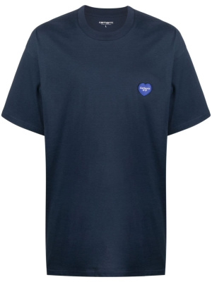Logo-print organic-cotton T-shirt, Carhartt WIP Logo-print organic-cotton T-shirt
Logo-print organic-cotton T-shirt, Carhartt WIP Logo-print organic-cotton T-shirt