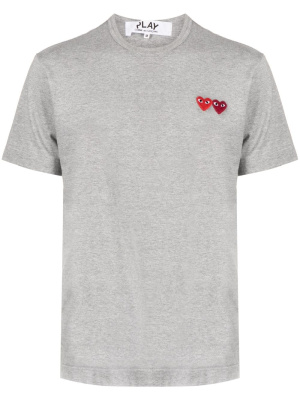 Heart-patches cotton T-shirt, Comme Des Garçons Play Heart-patches cotton T-shirt
Heart-patches cotton T-shirt, Comme Des Garçons Play Heart-patches cotton T-shirt