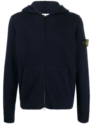 Compass-motif virgin wool hoodie, Stone Island Compass-motif virgin wool hoodie
Compass-motif virgin wool hoodie, Stone Island Compass-motif virgin wool hoodie