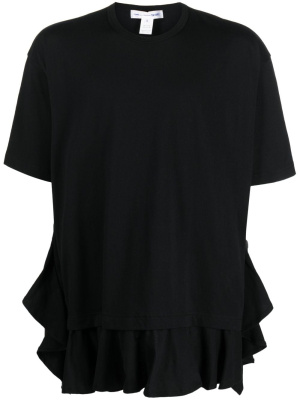 Ruffle-detail cotton T-shirt, Comme Des Garçons Shirt Ruffle-detail cotton T-shirt
Ruffle-detail cotton T-shirt, Comme Des Garçons Shirt Ruffle-detail cotton T-shirt