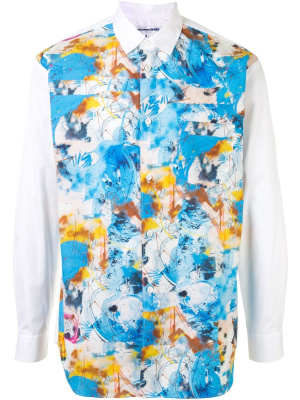 Futura print panelled shirt, Comme Des Garçons Shirt Futura print panelled shirt
Futura print panelled shirt, Comme Des Garçons Shirt Futura print panelled shirt