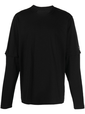 Logo-patch layered long-sleeve T-shirt, Y-3 Logo-patch layered long-sleeve T-shirt
Logo-patch layered long-sleeve T-shirt, Y-3 Logo-patch layered long-sleeve T-shirt