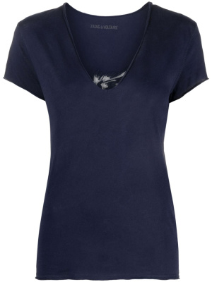 Story mesh-insert cotton T-shirt, Zadig&Voltaire Story mesh-insert cotton T-shirt
Story mesh-insert cotton T-shirt, Zadig&Voltaire Story mesh-insert cotton T-shirt