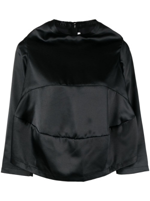 Satin-finish high-neck blouse, Comme Des Garçons Satin-finish high-neck blouse
Satin-finish high-neck blouse, Comme Des Garçons Satin-finish high-neck blouse