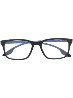 Logo-plaque square-frame glasses, Prada Eyewear Logo-plaque square-frame glasses
Logo-plaque square-frame glasses, Prada Eyewear Logo-plaque square-frame glasses