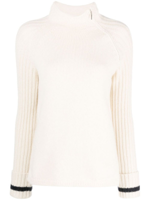 Cashmere-blend mock-neck jumper, Emporio Armani Cashmere-blend mock-neck jumper
Cashmere-blend mock-neck jumper, Emporio Armani Cashmere-blend mock-neck jumper