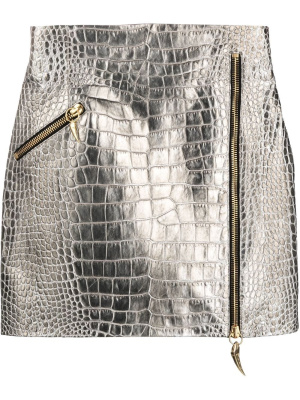 Embossed crocodile effect skirt, Roberto Cavalli Embossed crocodile effect skirt
Embossed crocodile effect skirt, Roberto Cavalli Embossed crocodile effect skirt